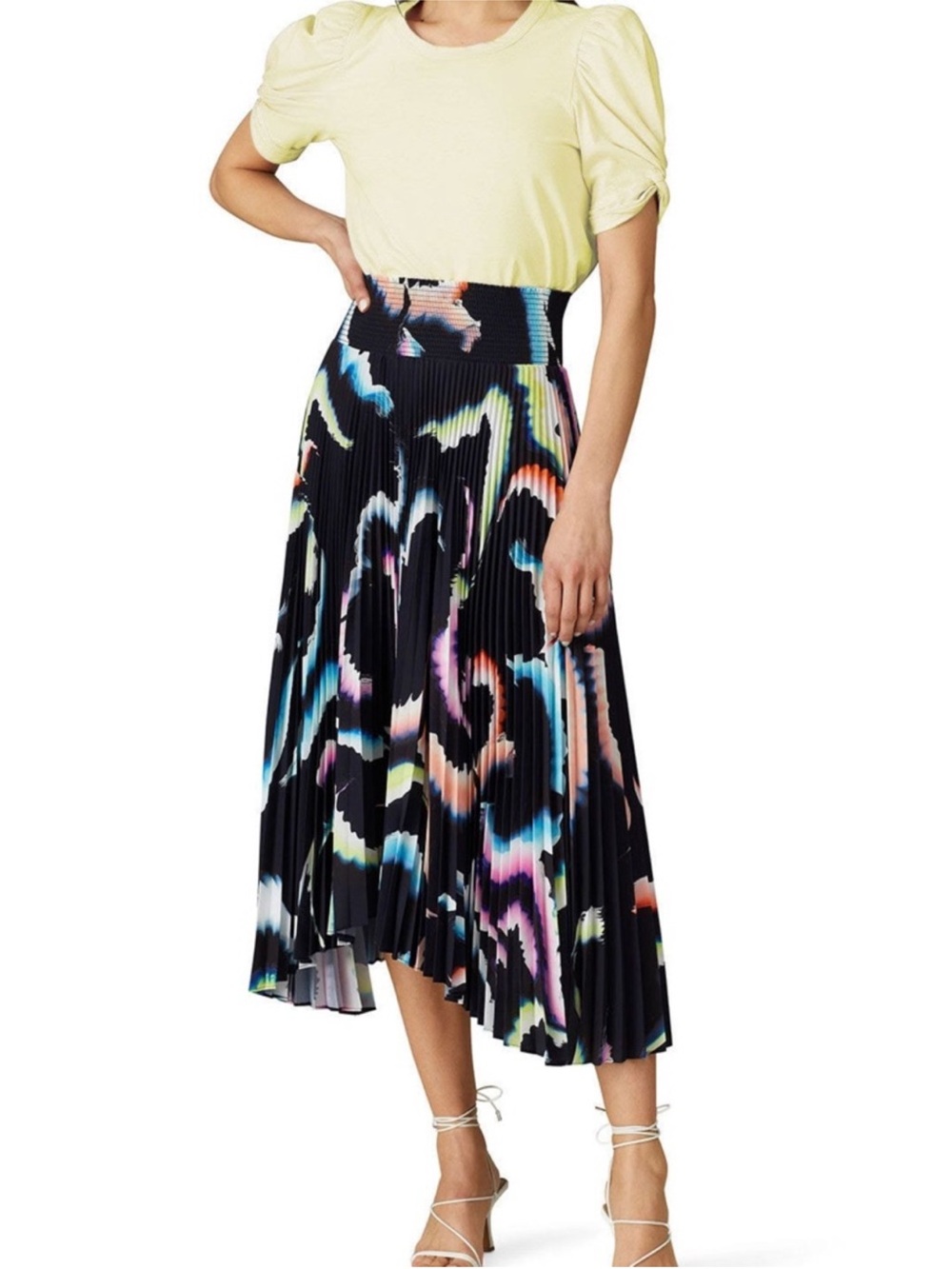 A.L.C. Sonali Skirt in Black Multi